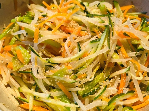 野菜たっぷり·͜· ᕷ和風ナムル